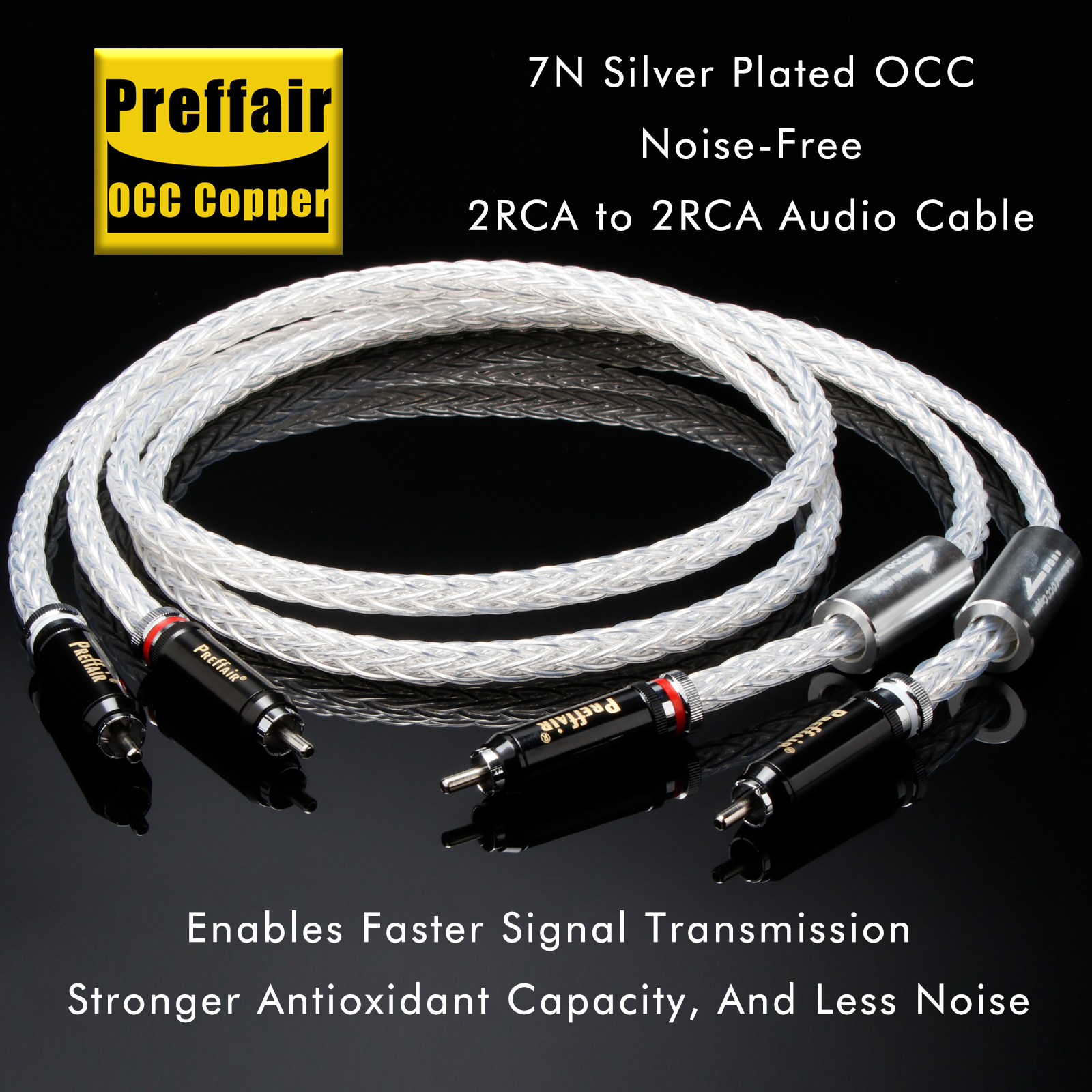 Home Cinema Audio System - Hifi Audio RCA Cable 12cores 7N