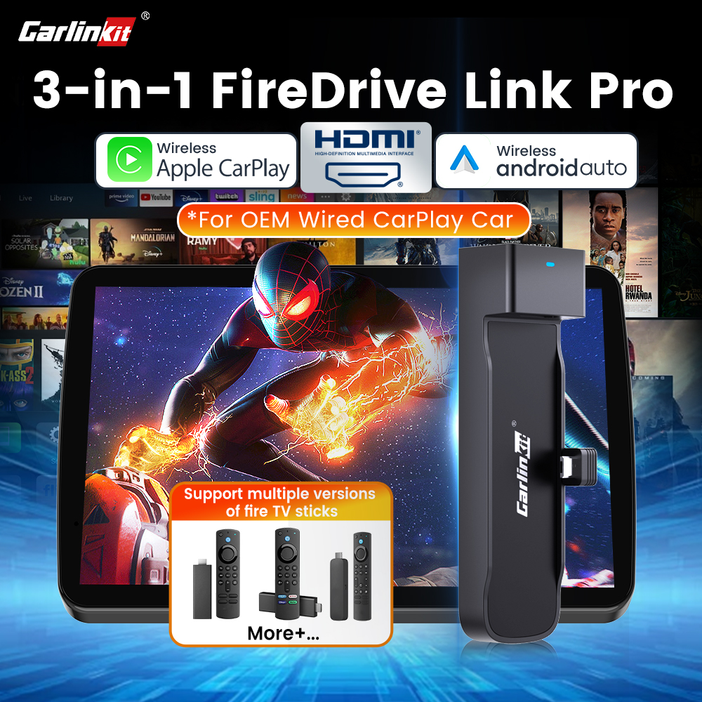 Home Cinema Amazon - CarlinKit FireDrive Link Pro Wireless CarPlay