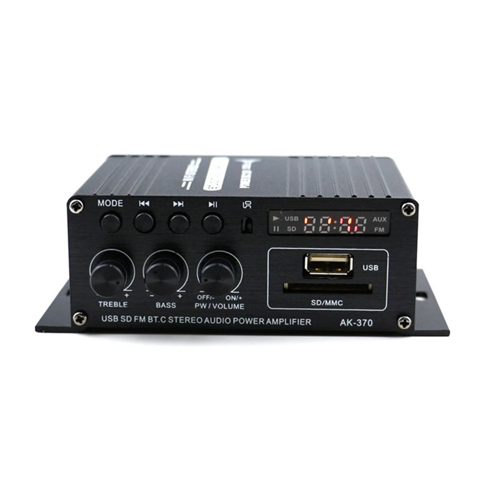 AK-370 Bluetooth Amplifier Pow - Genius Home Cinema บทวิจารณ์และราคา