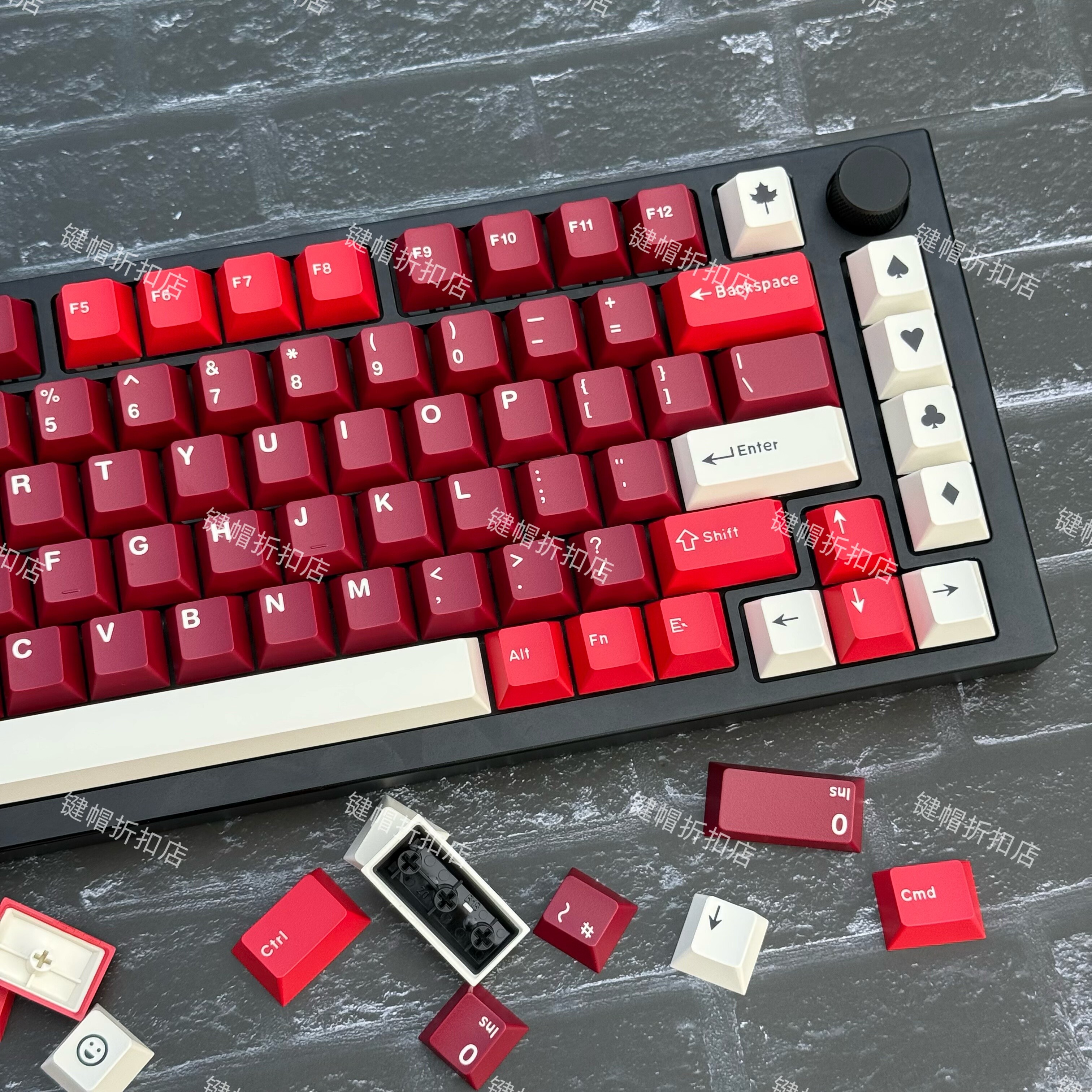 163 Keys Jamon Keycaps Cherry  - Home Cinema Jamo บทวิจารณ์และราคา