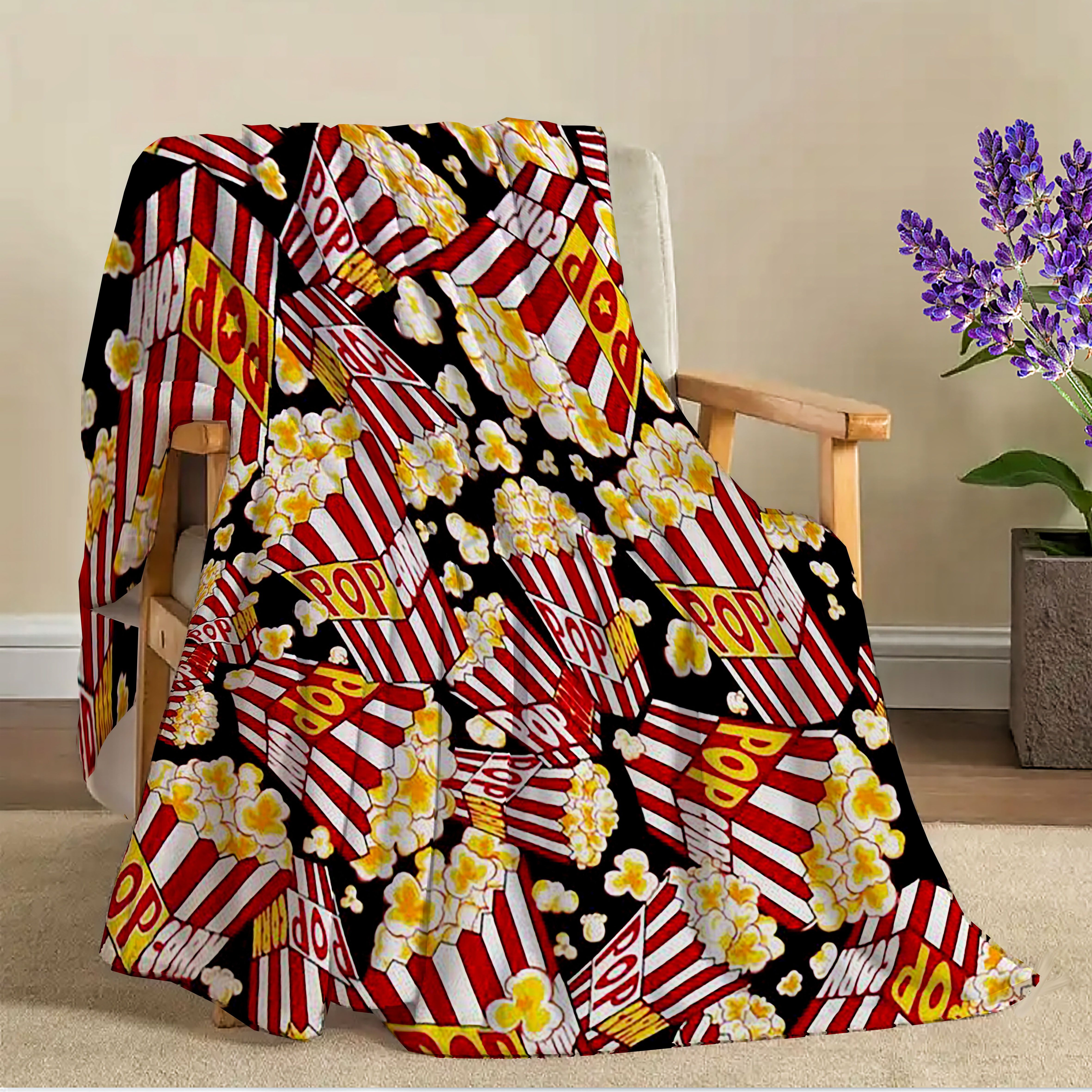Digital Printed Popcorn Cinema - Home Cinema Food บทวิจารณ์และราคา