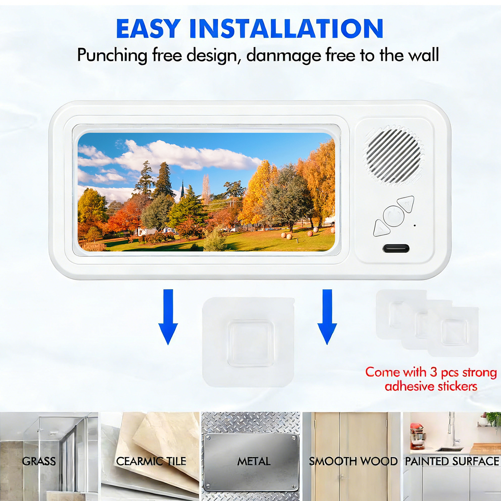 Waterproof Mobile Phone Case f - Wall Mount Speaker บทวิจารณ์และราคา