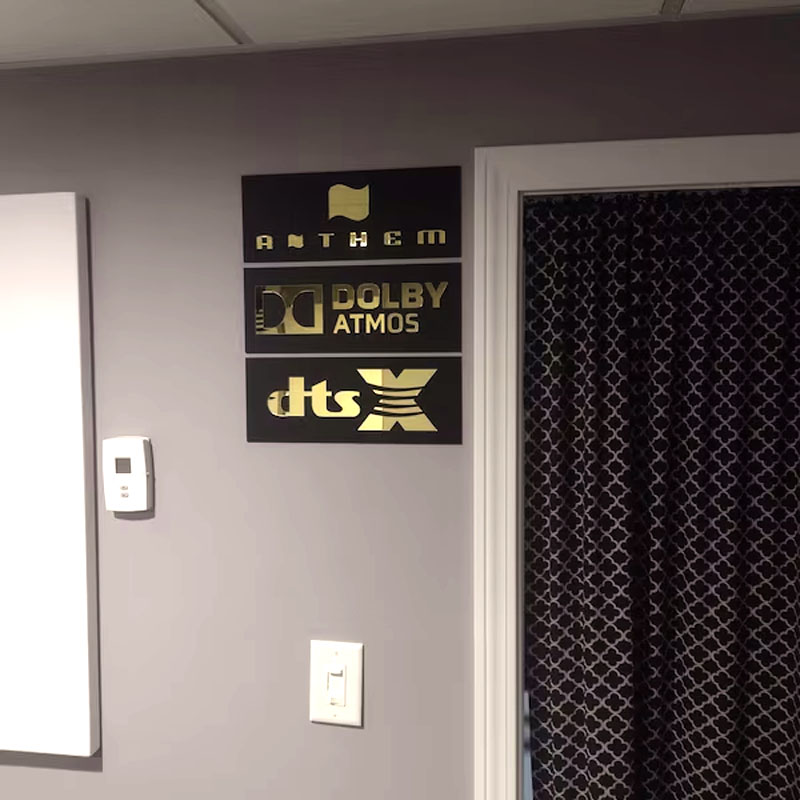 3D Gold Mirror Home Cinema Sig - Home Cinema Dts X บทวิจารณ์และราคา