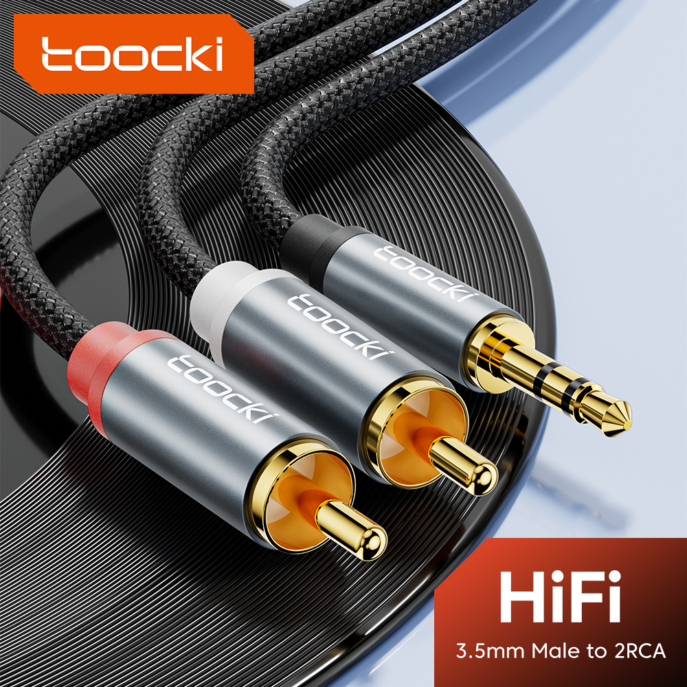 Toocki RCA Cable HiFi Stereo 3 - Genius Home Cinema บทวิจารณ์และราคา