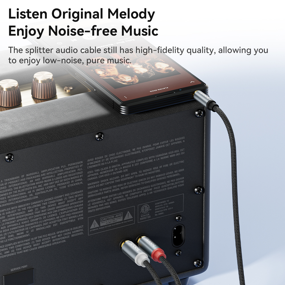 Toocki RCA Cable HiFi Stereo 3 - Genius Home Cinema บทวิจารณ์และราคา