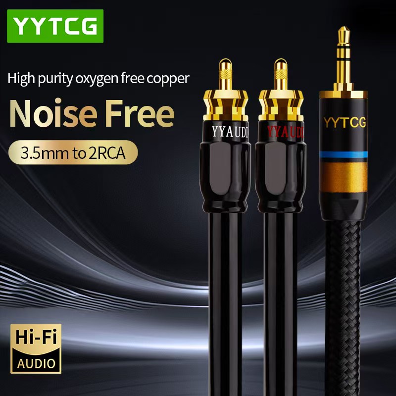 YYTCG RCA Cable HiFi Stereo 3. - Genius Home Cinema บทวิจารณ์และราคา