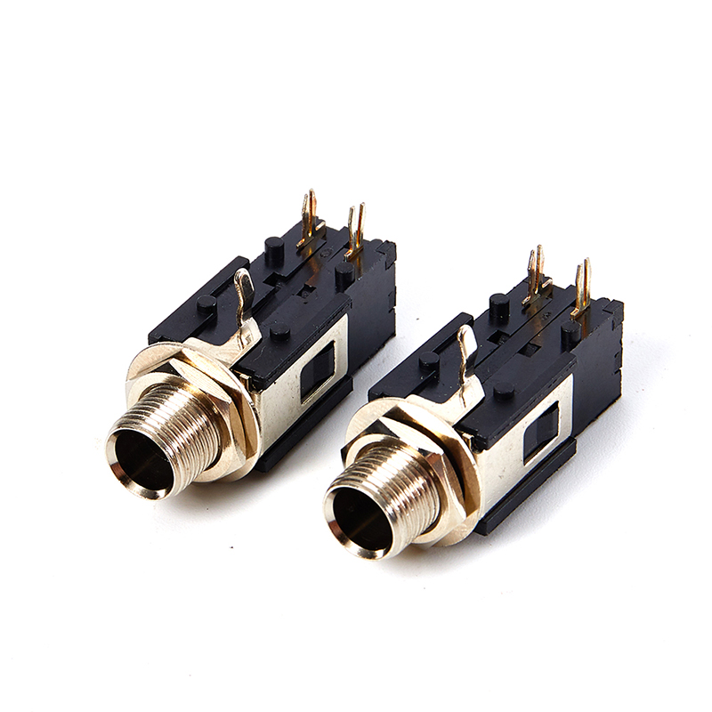2Pcs 6.35mm Audio Headphone Ja - Wall Mount Speaker บทวิจารณ์และราคา