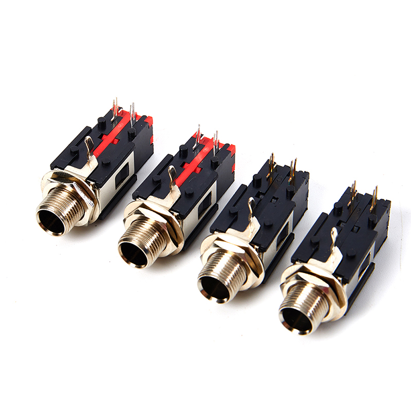 2Pcs 6.35mm Audio Headphone Ja - Wall Mount Speaker บทวิจารณ์และราคา