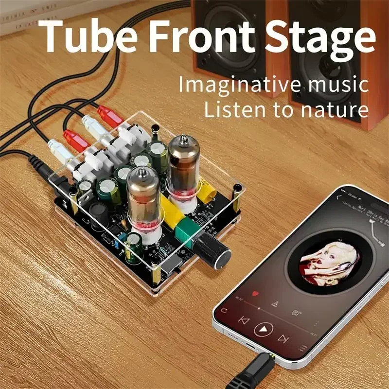 Upgraded 6K4 Tube Preamplifier - Home Cinema Hifi บทวิจารณ์และราคา