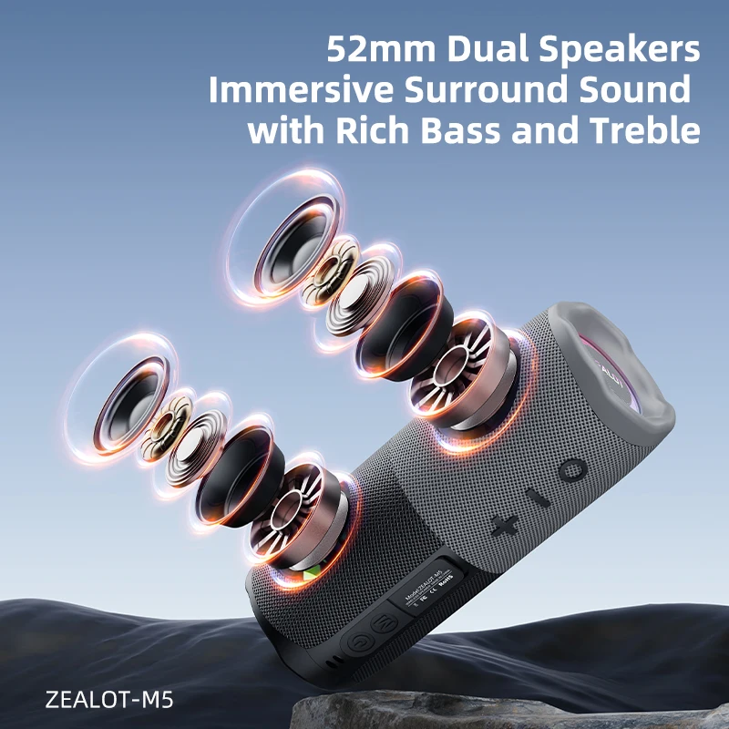 ZEALOT-M5 Magnetic Bluetooth S - Home Cinema Audio System บทวิจารณ์และราคา