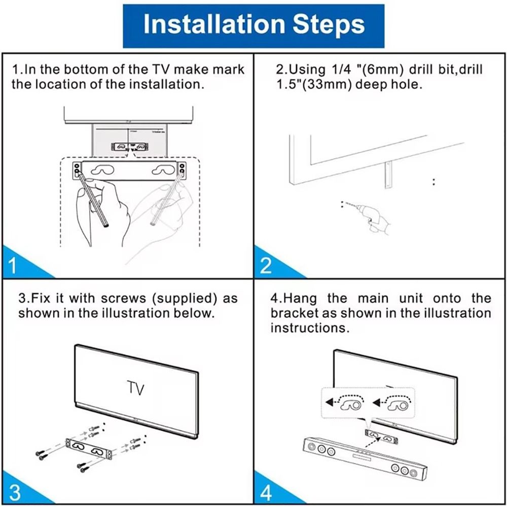 Wall Mount Sound Bar Mounts An - Wall Mount Speaker บทวิจารณ์และราคา