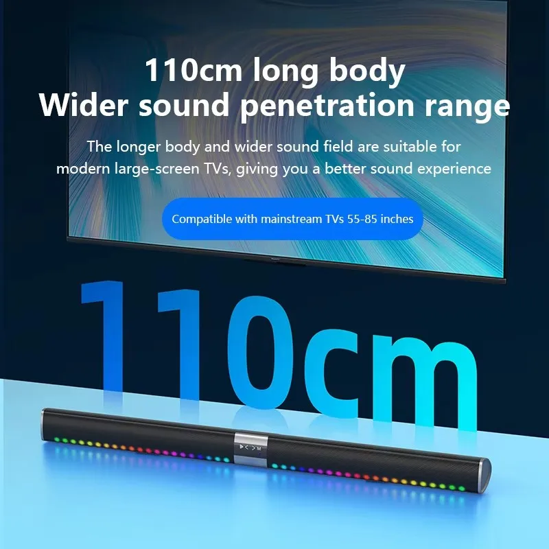 TV Echo Wall Bluetooth Speaker - Home Cinema Wall Lights บทวิจารณ์และราคา