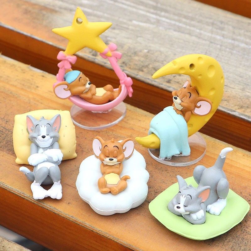 Mini Figures Set Cartoon Colle - Jerry Home Cinema บทวิจารณ์และราคา