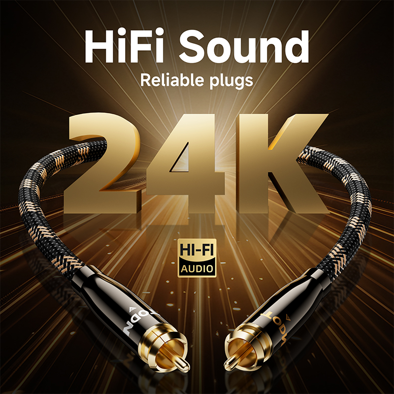 TODN RCA Cable HiFi Stereo 3.5 - Genius Home Cinema บทวิจารณ์และราคา