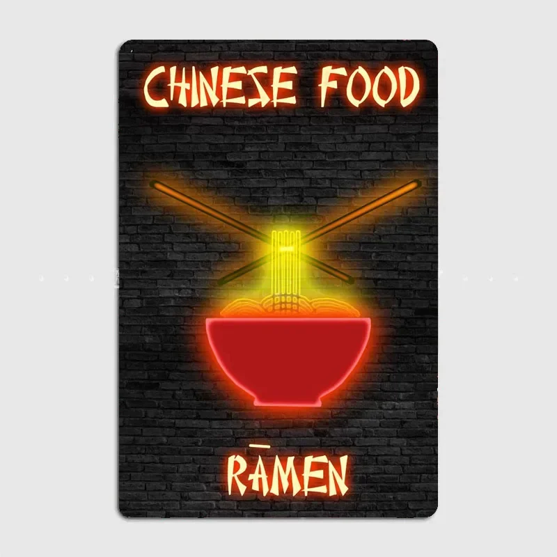 Ramen Food Neon Sign Metal Sig - Home Cinema Food บทวิจารณ์และราคา
