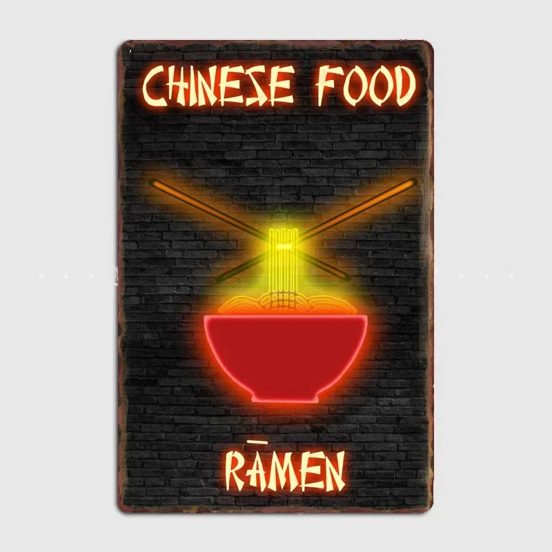 Ramen Food Neon Sign Metal Sig - Home Cinema Food บทวิจารณ์และราคา