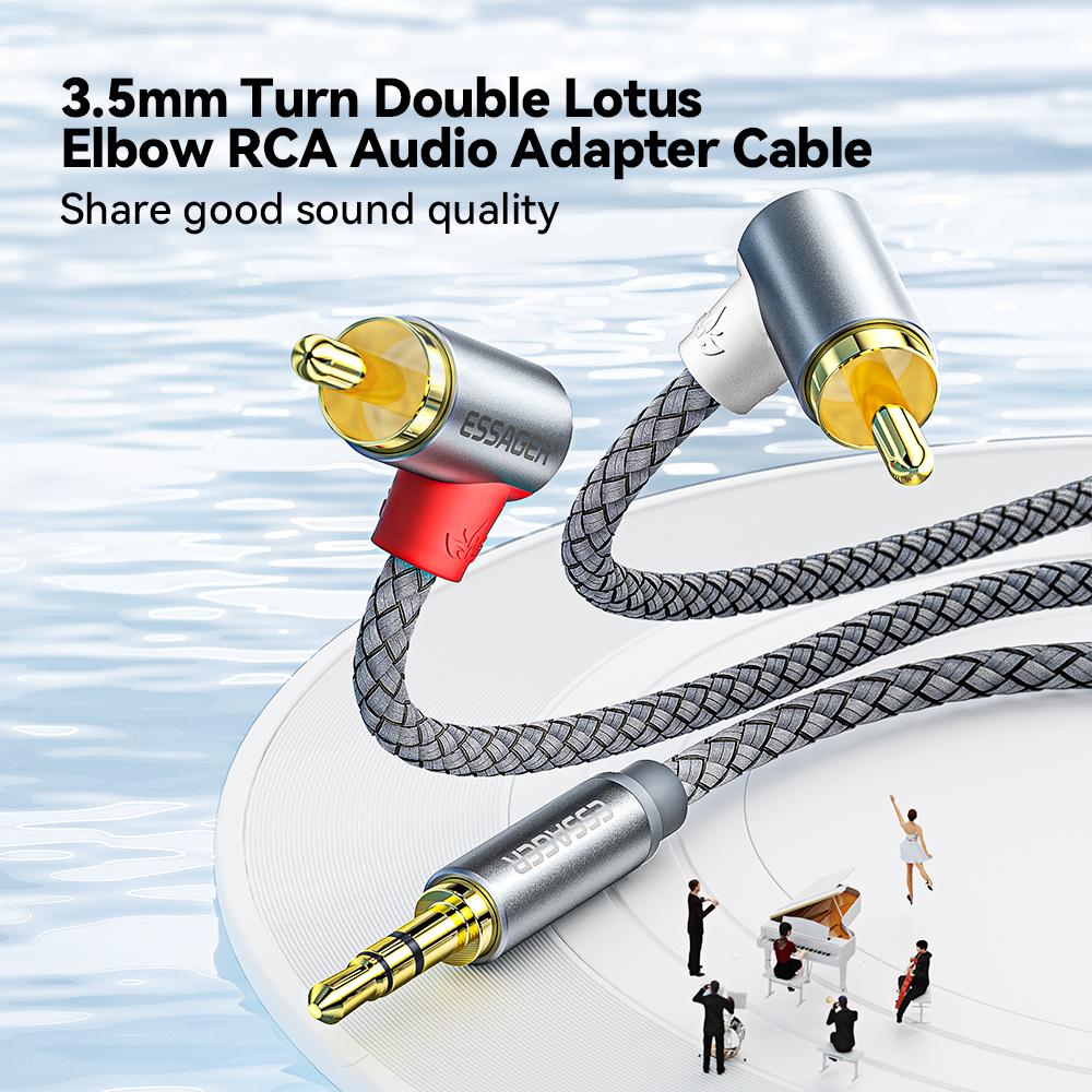 Essager 90 ° Angle RCA Audio S - Genius Home Cinema บทวิจารณ์และราคา