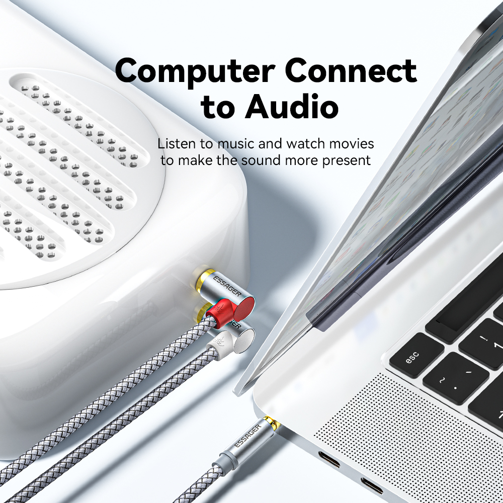 Essager 90 ° Angle RCA Audio S - Genius Home Cinema บทวิจารณ์และราคา