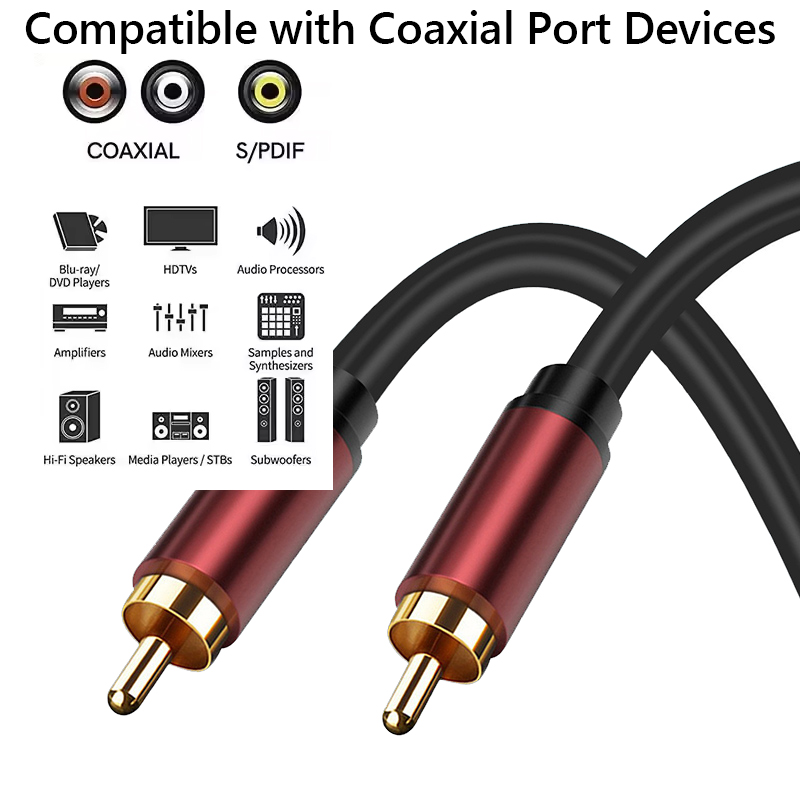 Coaxial Digital Audio Cable Su - Genius Home Cinema บทวิจารณ์และราคา