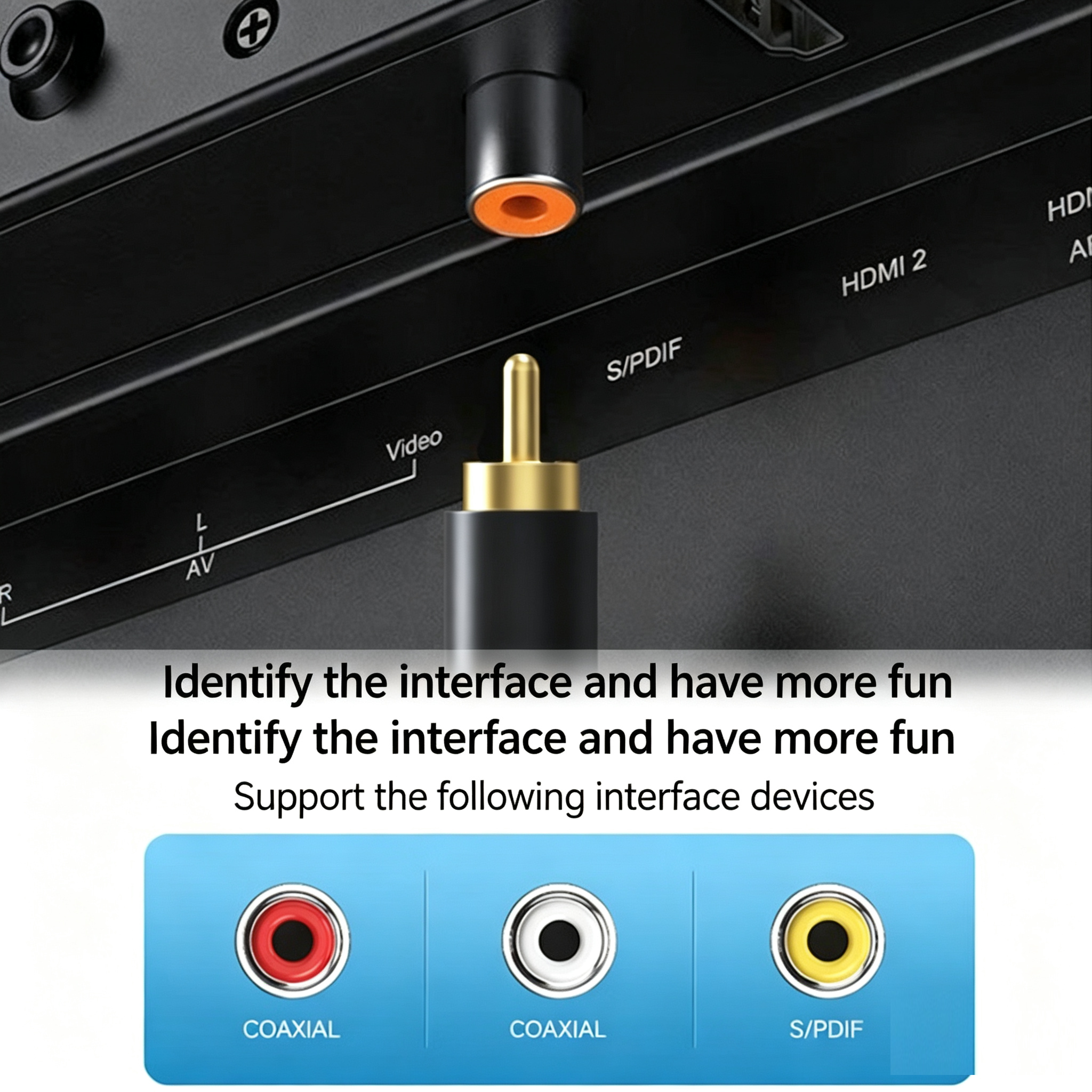Coaxial Digital Audio Cable Su - Genius Home Cinema บทวิจารณ์และราคา