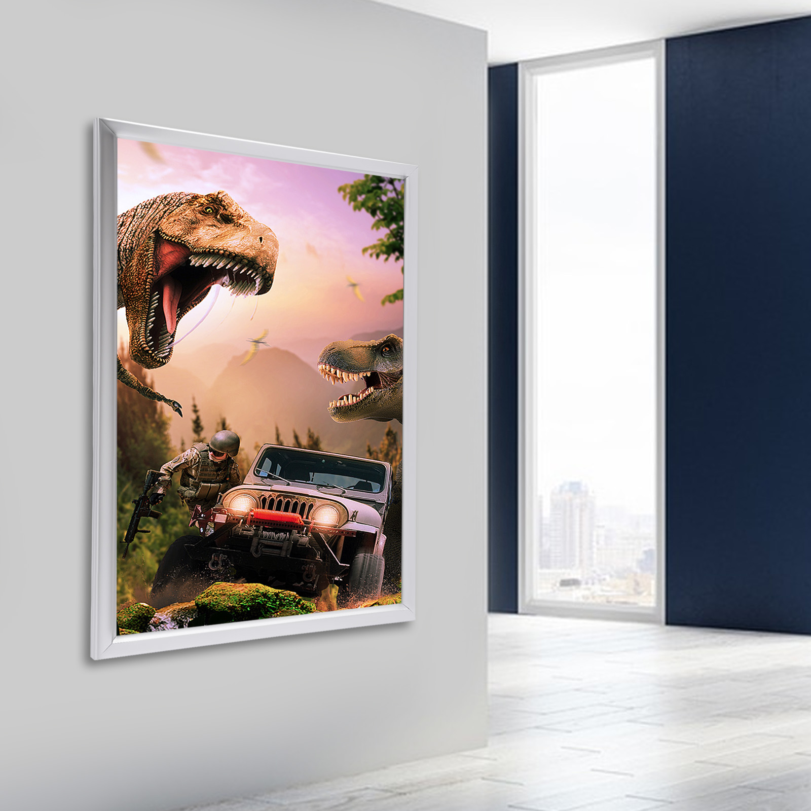 LED Movie Poster Frame Light B - Home Cinema Wall Lights บทวิจารณ์และราคา