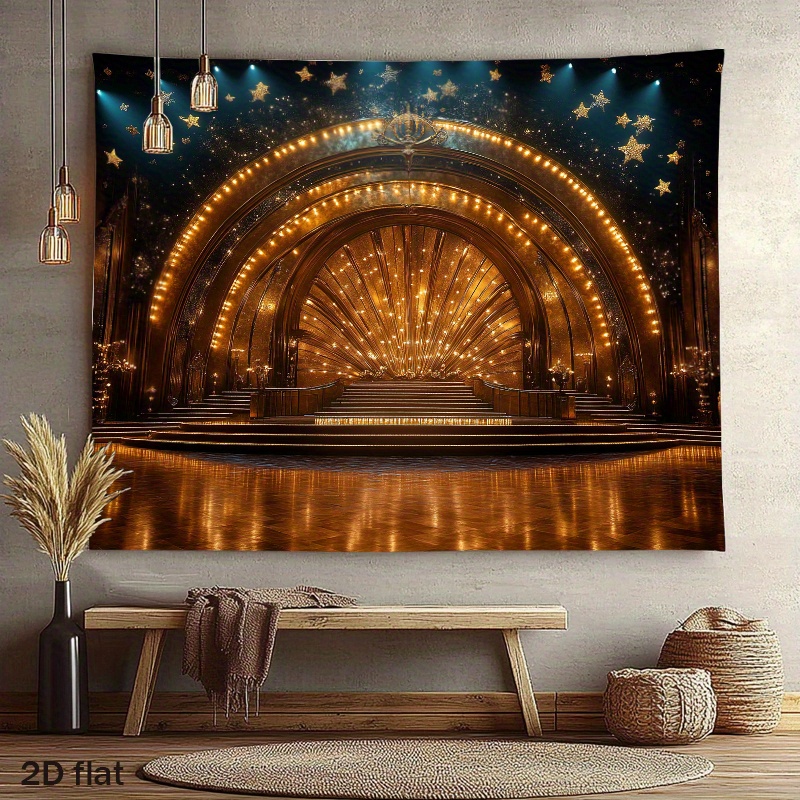 Luxury Golden Theater Stage Ar - Home Cinema Wall Lights บทวิจารณ์และราคา
