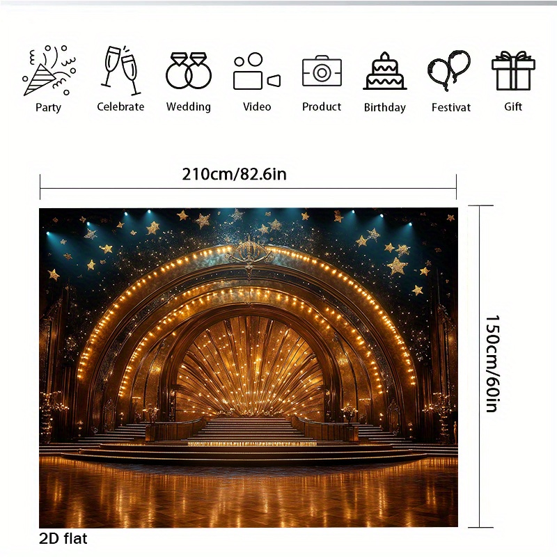 Luxury Golden Theater Stage Ar - Home Cinema Wall Lights บทวิจารณ์และราคา