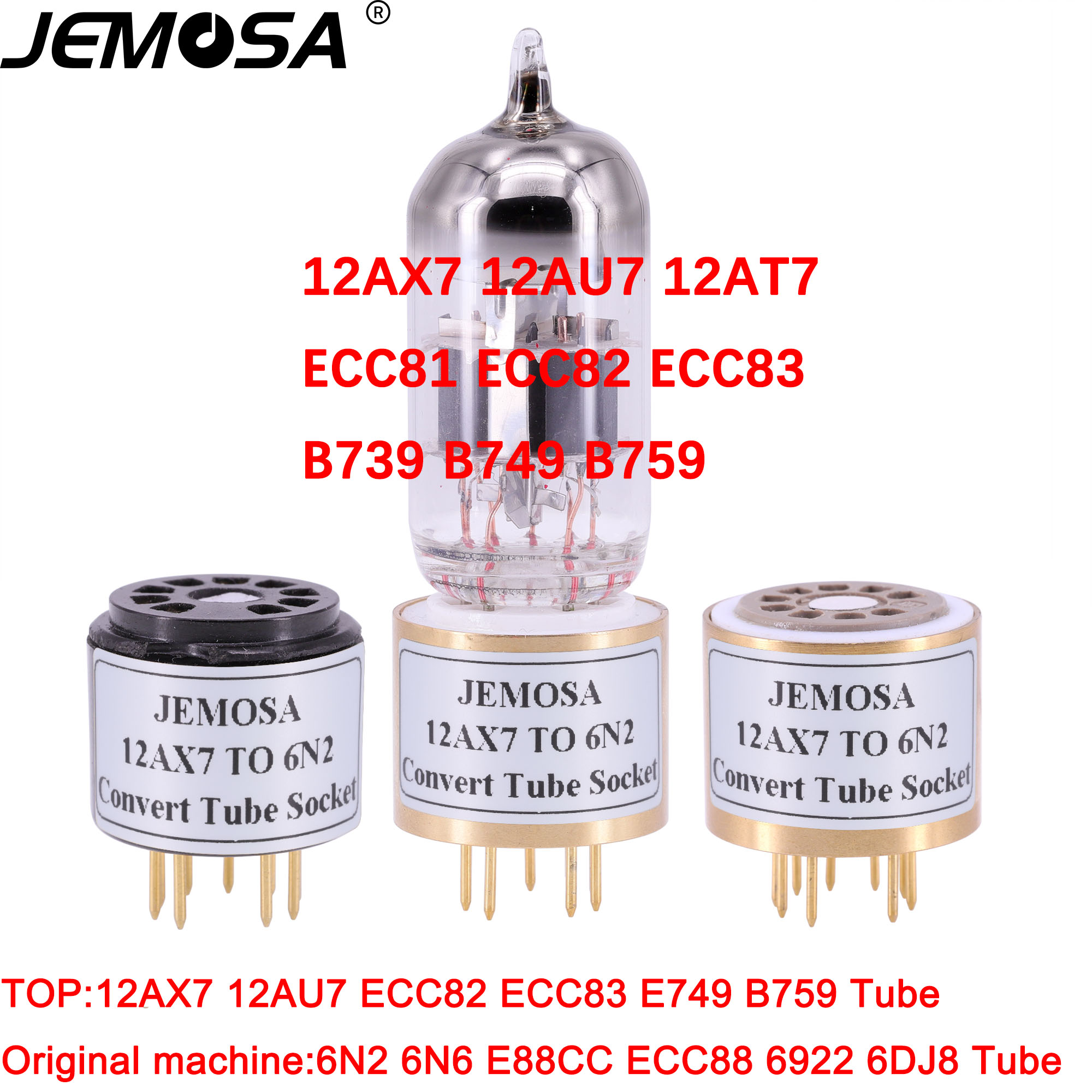 1PC 12AX7 12AU7 ECC82 ECC83 TO - Home Cinema Hifi บทวิจารณ์และราคา
