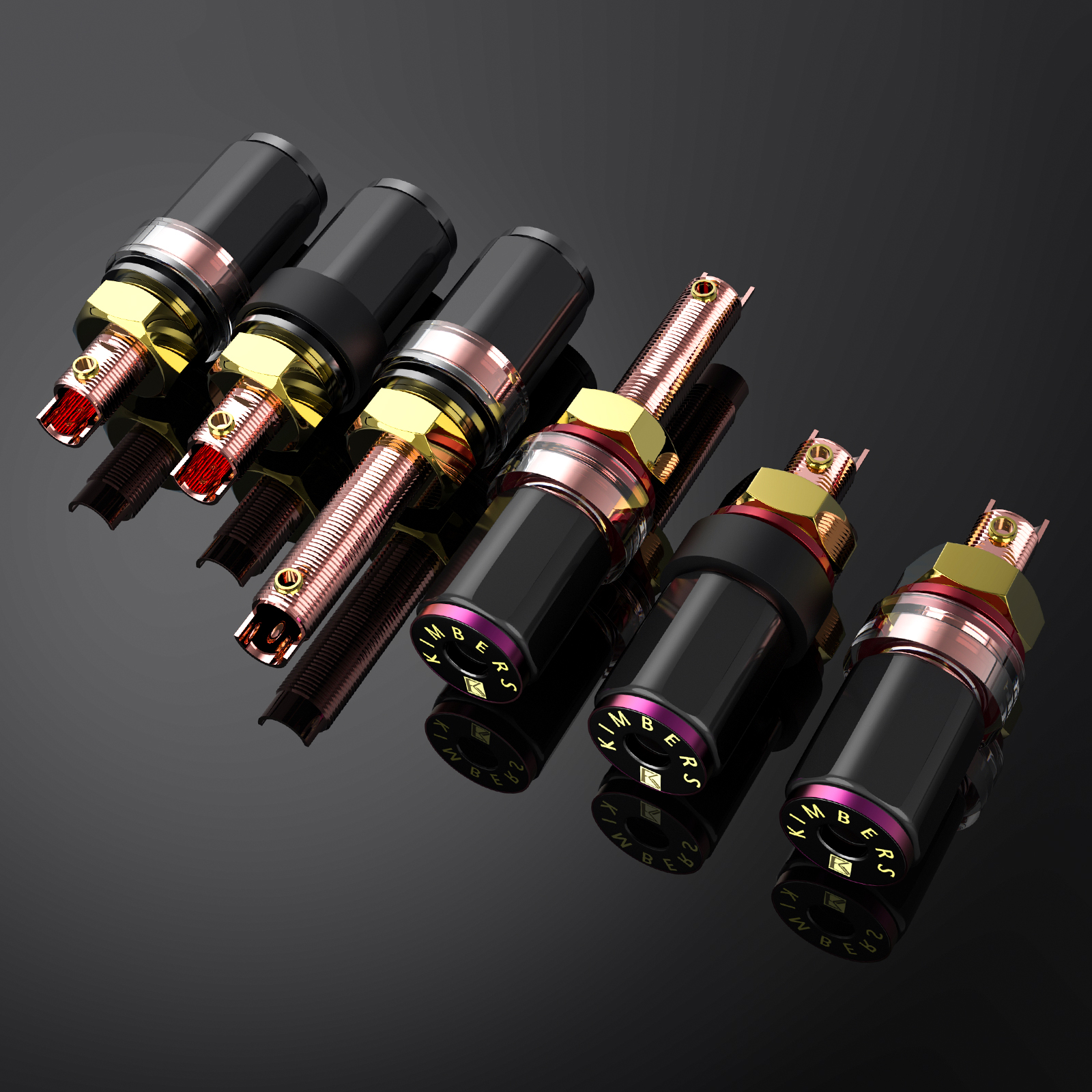Speaker Socket 4pcs HIFI XSSH  - Home Cinema Hifi บทวิจารณ์และราคา