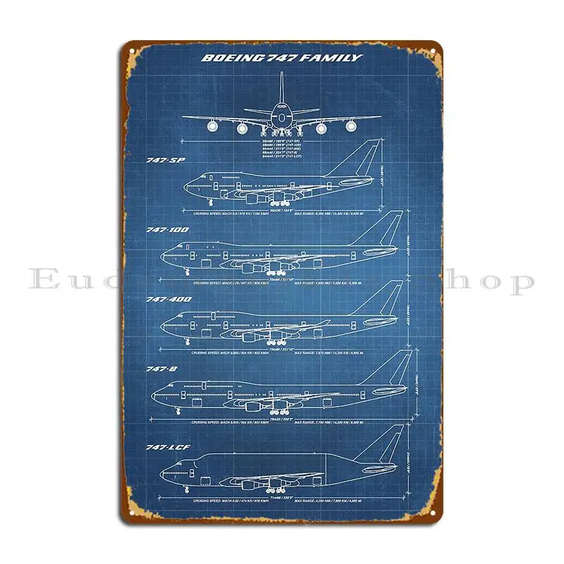 Boeing 747 Family Blueprint Li - Home Cinema Wall Lights บทวิจารณ์และราคา