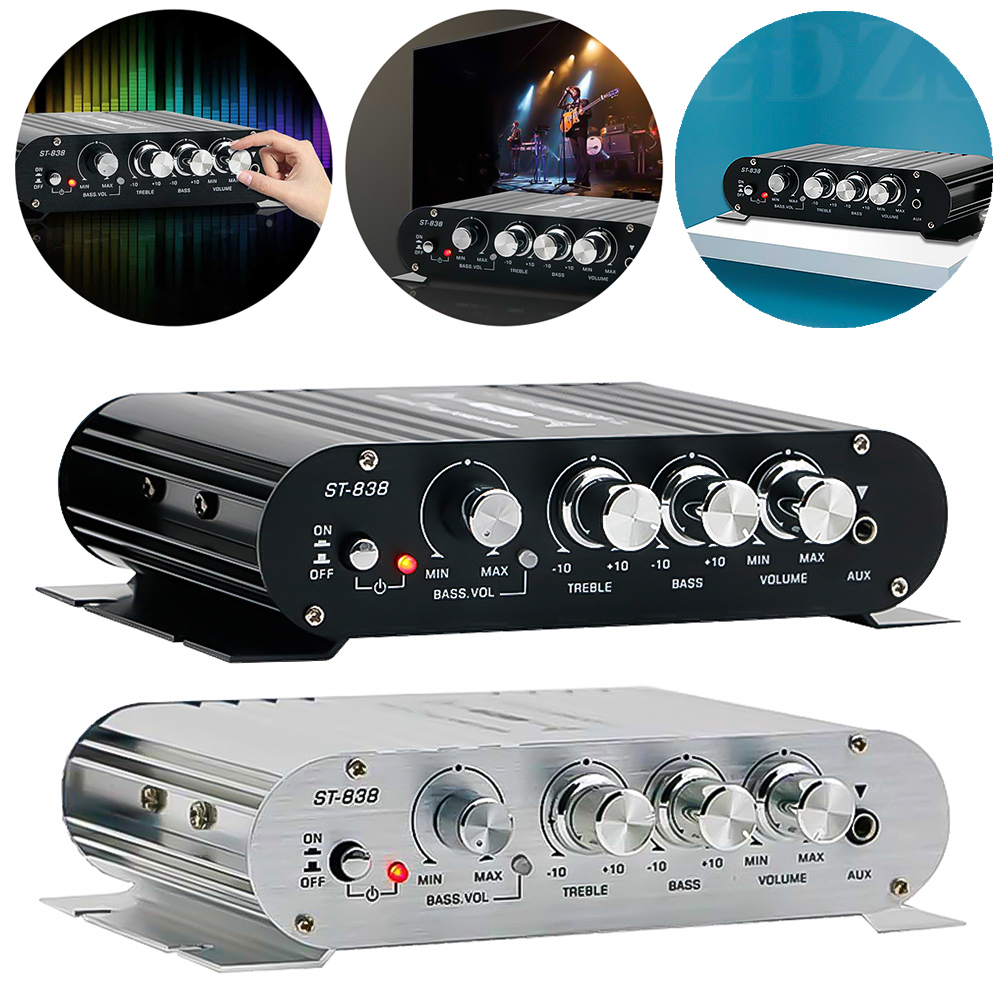 ST-838 Home Theater Amplifiers - Home Cinema Audio System บทวิจารณ์และราคา