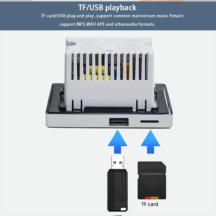Bluetooth Wall Amplifier Home  - Home Cinema Audio System บทวิจารณ์และราคา