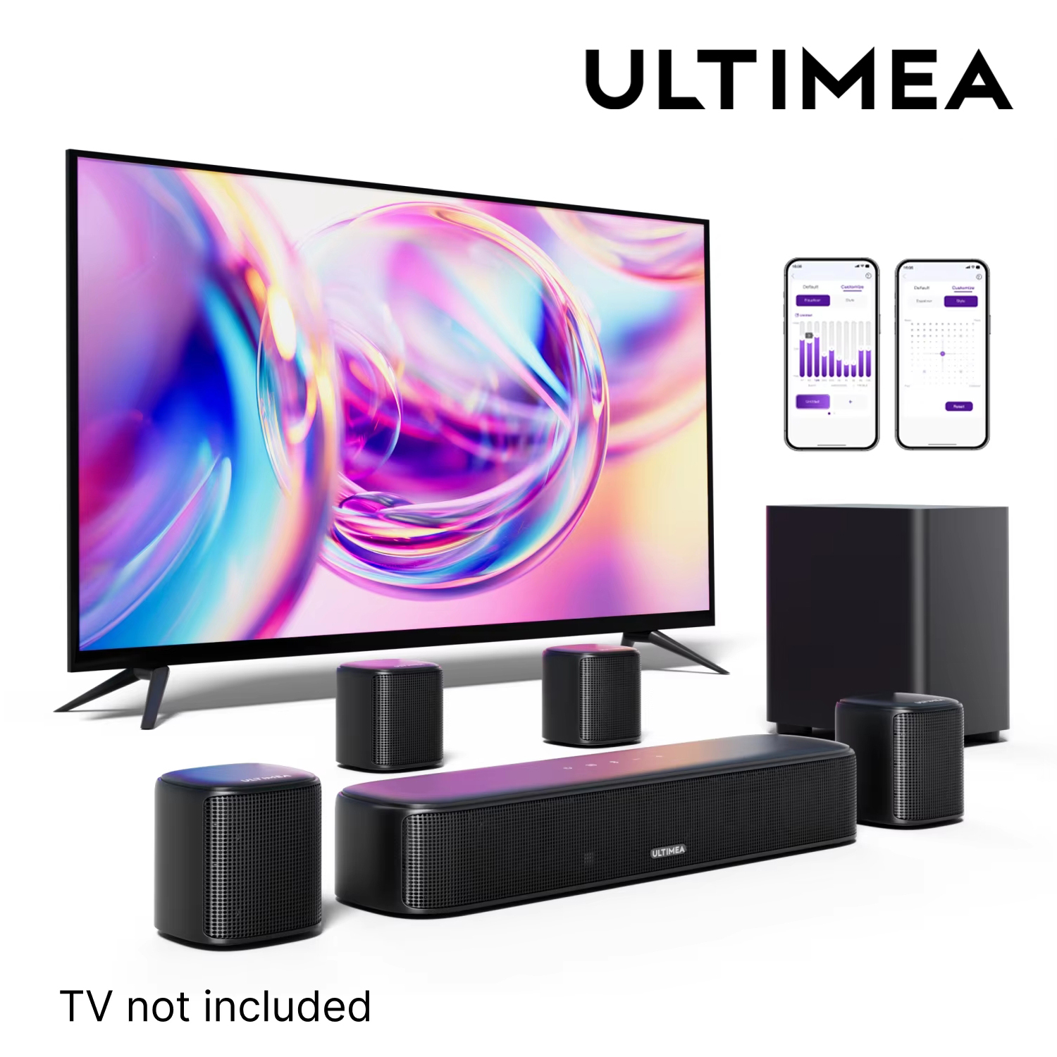 ULTIMEA 7.1 Channel Sound Bar  - Home Cinema Audio System บทวิจารณ์และราคา