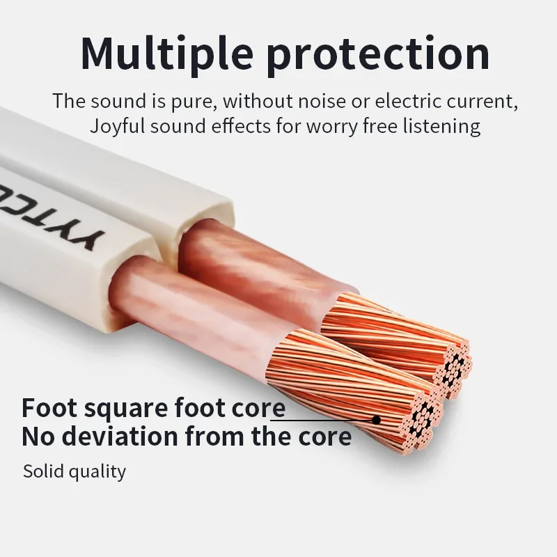 YYTCG DIY Loud Speaker Cable H - Home Cinema Audio System บทวิจารณ์และราคา