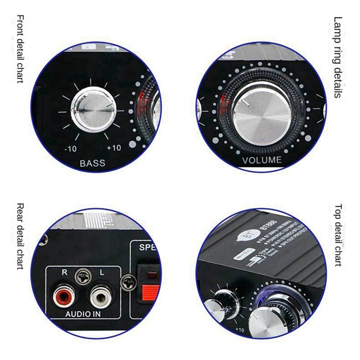 AU47-2-Channel 30W Car Digital - Home Cinema Hifi บทวิจารณ์และราคา