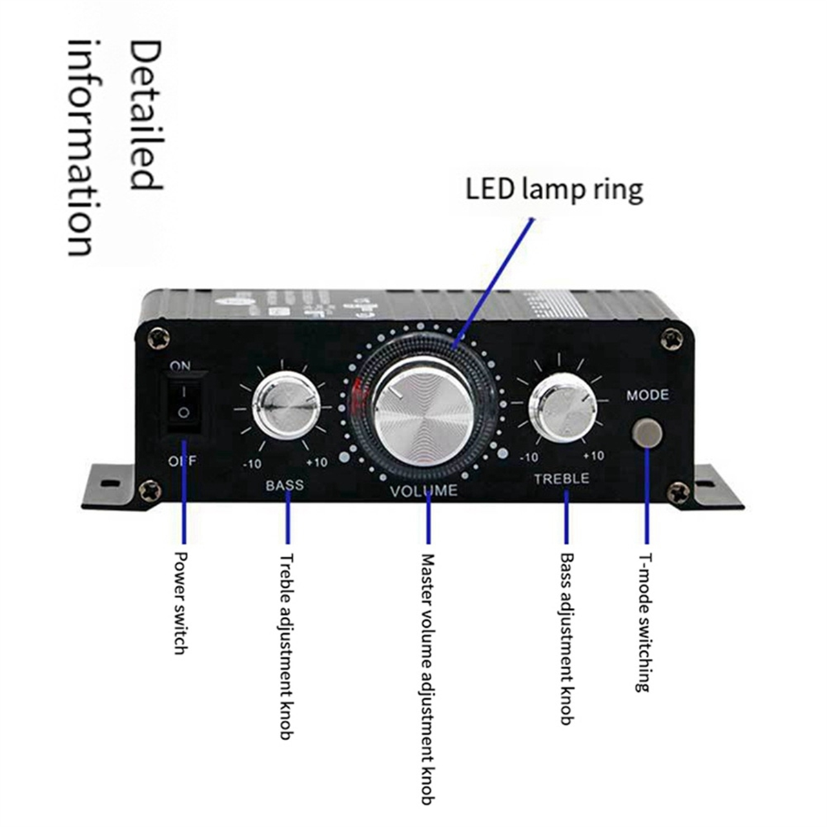 AU47-2-Channel 30W Car Digital - Home Cinema Hifi บทวิจารณ์และราคา