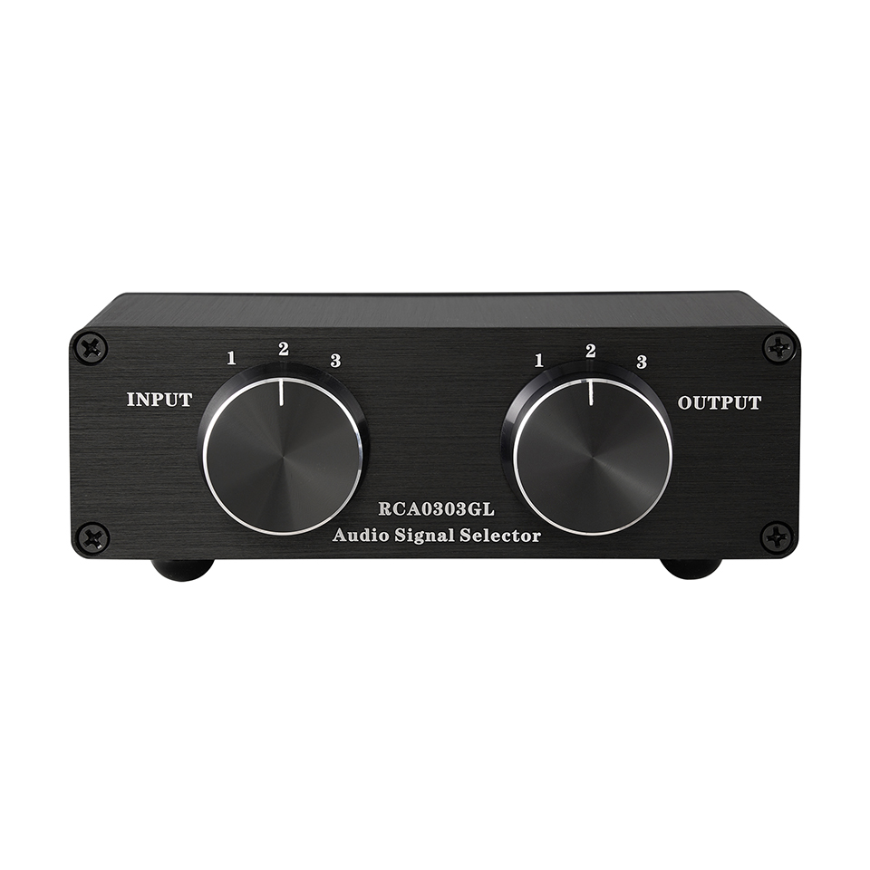 2-Way Stereo RCA Audio Switch  - Genius Home Cinema บทวิจารณ์และราคา