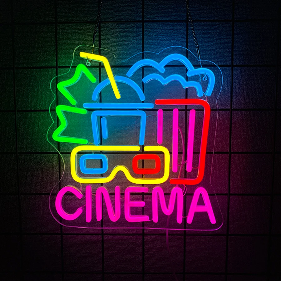 Led Neon Light For Cinema,Game - Home Cinema Wall Lights บทวิจารณ์และราคา
