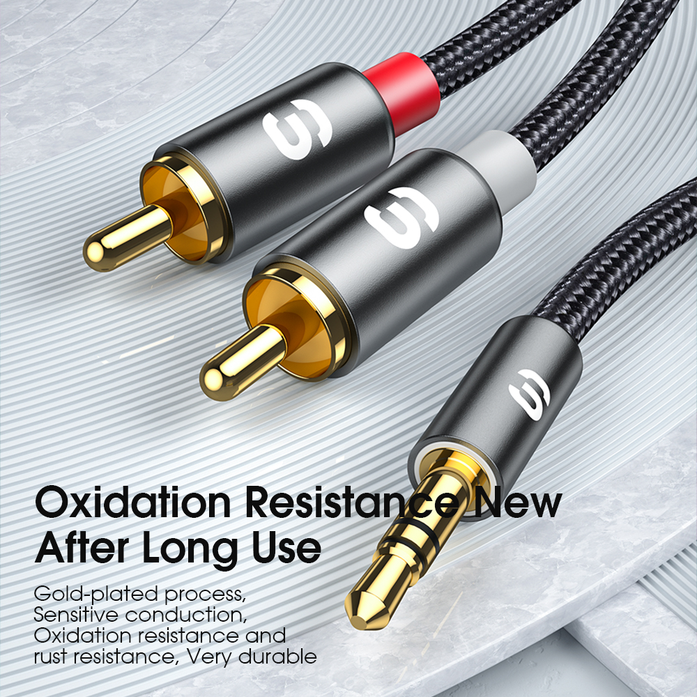Essager RCA Audio Cable Stereo - Genius Home Cinema บทวิจารณ์และราคา