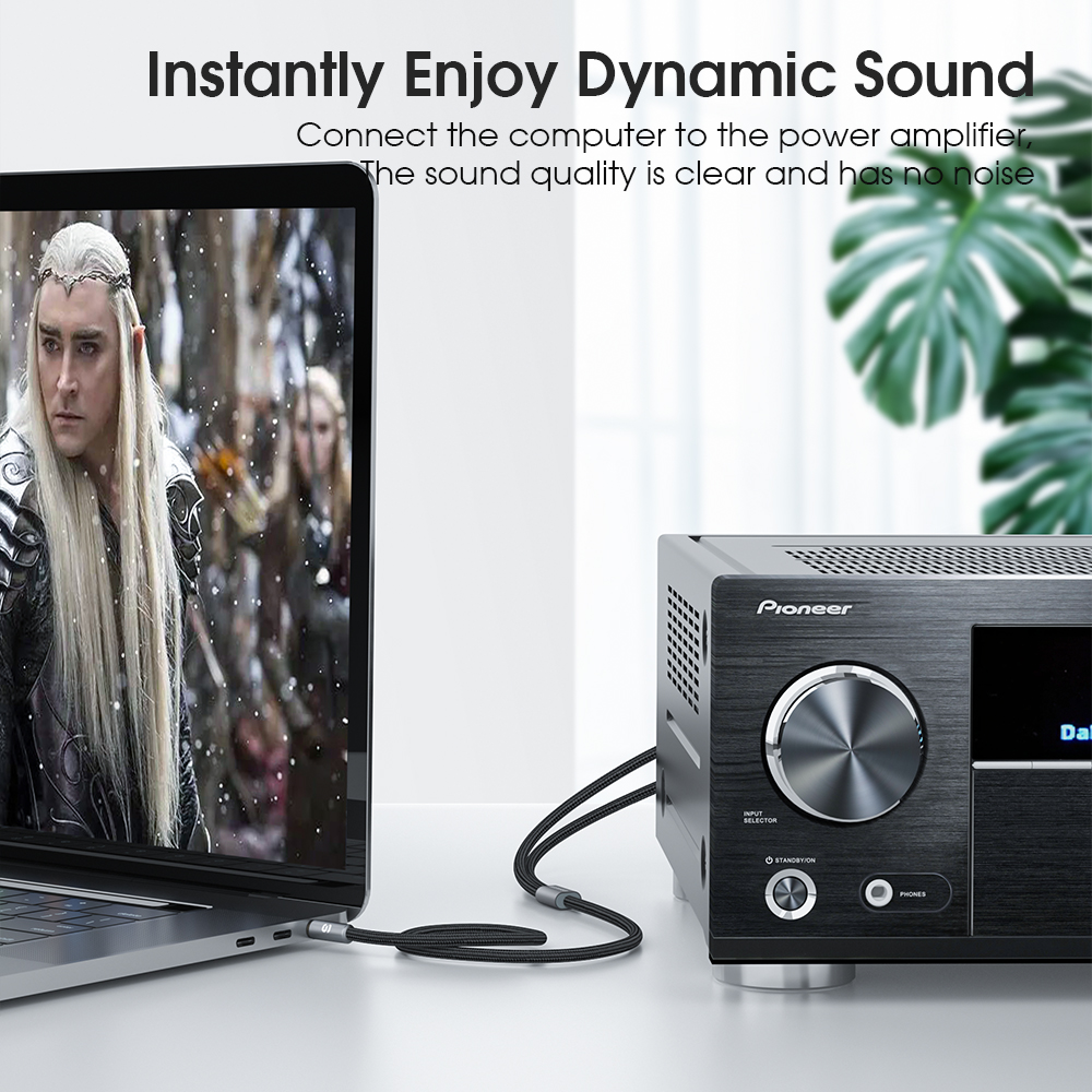 Essager RCA Audio Cable Stereo - Genius Home Cinema บทวิจารณ์และราคา