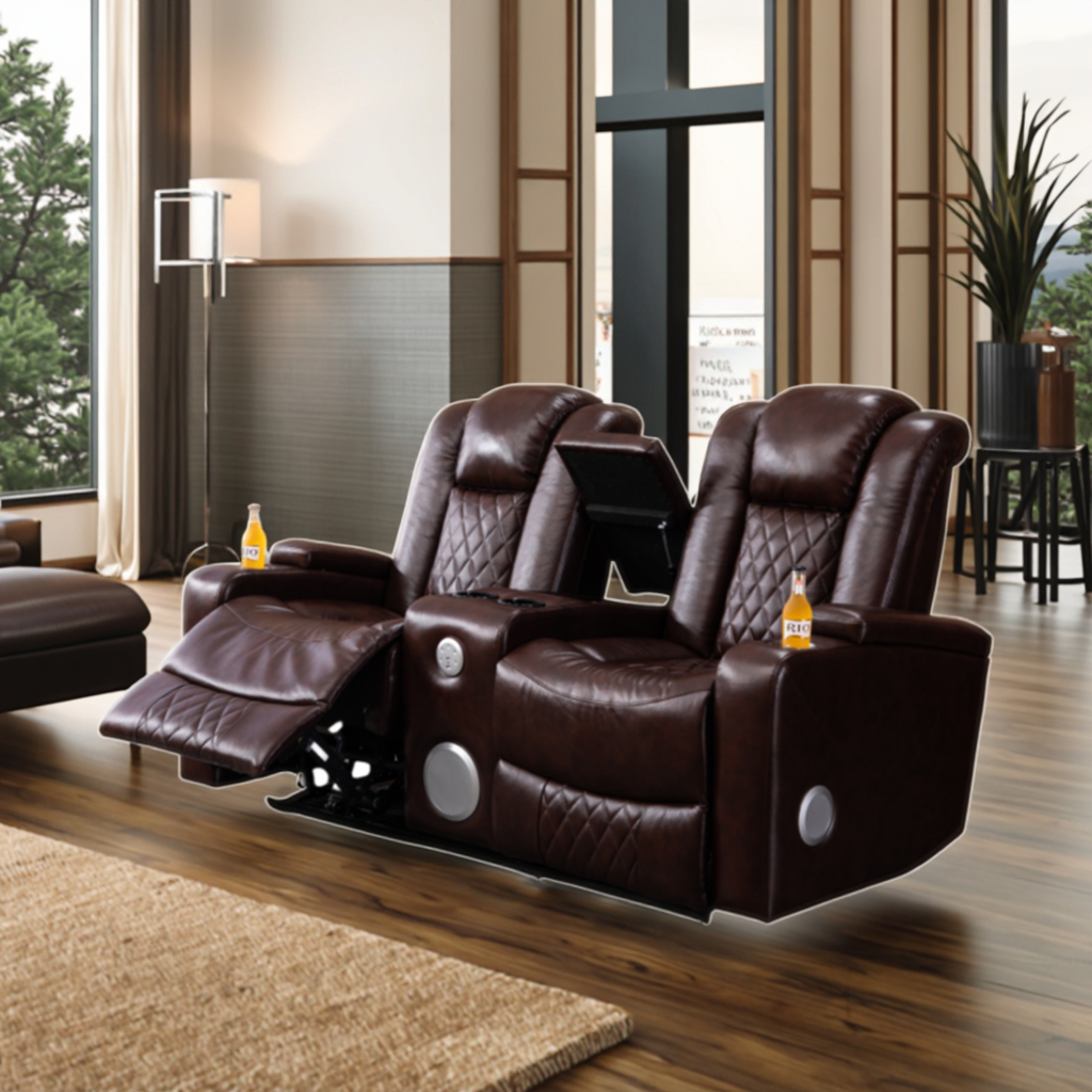 Modern Two-Seater Cinema Recli - Home Cinema Lounge บทวิจารณ์และราคา