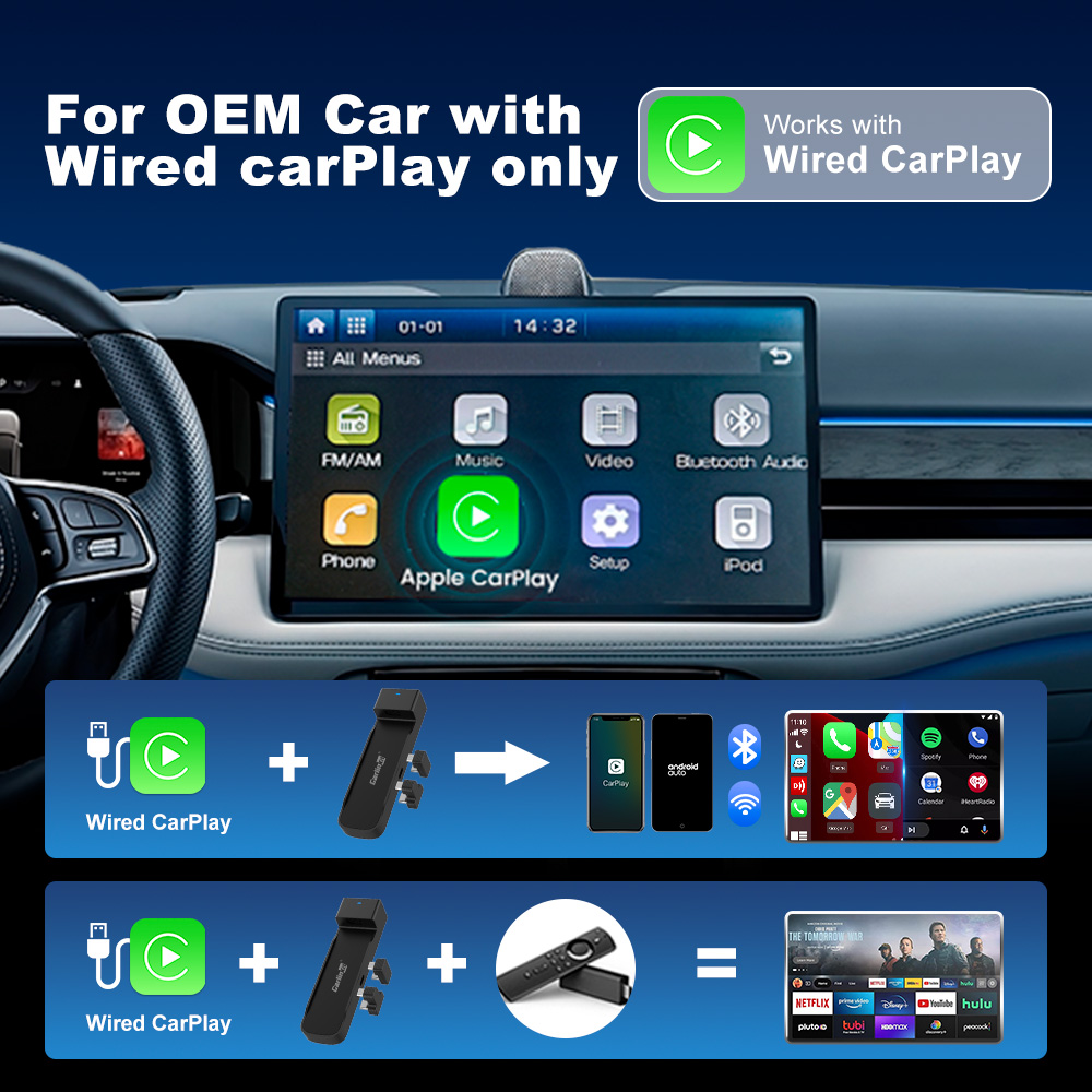 CarlinKit FireDrive Link Pro W - Home Cinema Amazon บทวิจารณ์และราคา