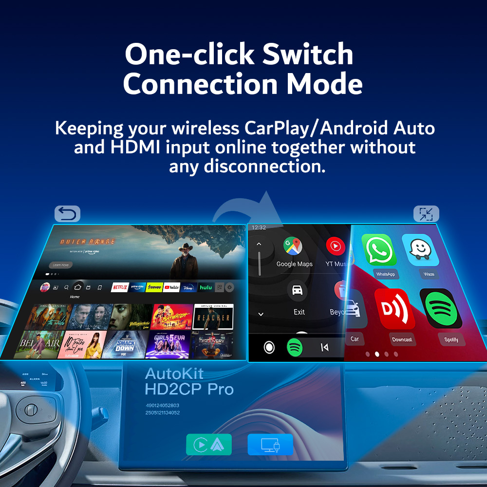 CarlinKit FireDrive Link Pro W - Home Cinema Amazon บทวิจารณ์และราคา