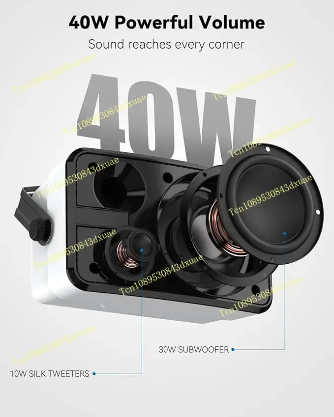 inwa Outdoor Bluetooth Speaker - Wall Mount Speaker บทวิจารณ์และราคา