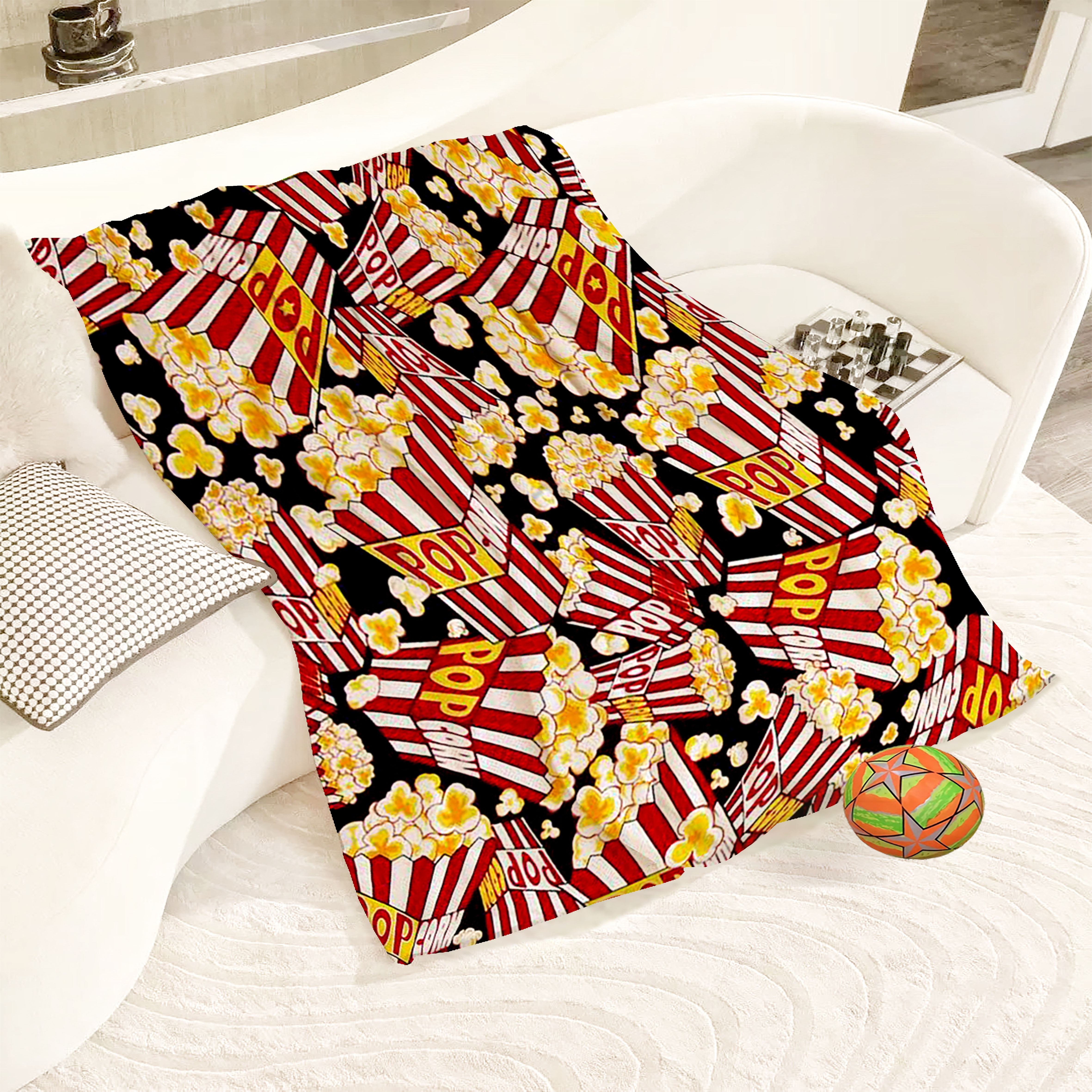 Popcorn Blanket, Cinema Flanne - Home Cinema Food บทวิจารณ์และราคา