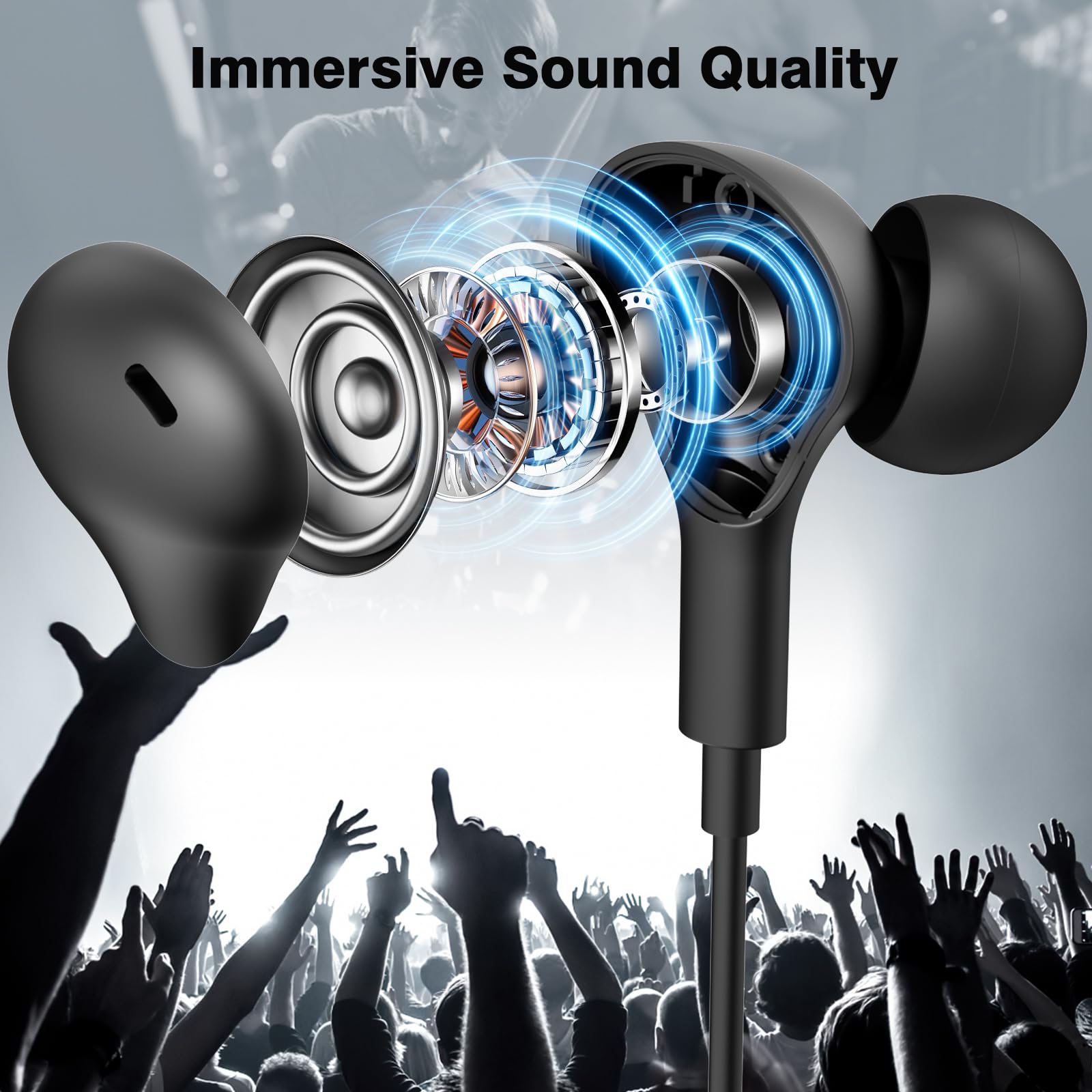 USB C Headphone for Samsung Ga - Home Cinema Amazon บทวิจารณ์และราคา